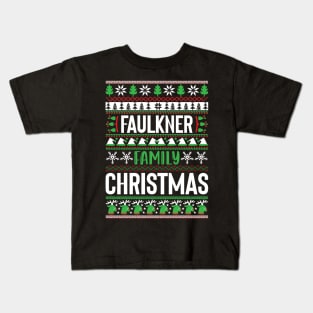 Legend Faulkner family christmas Kids T-Shirt